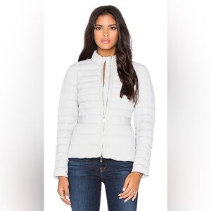 ADD Revolve Down Short Jacket Puffer Coat Blush Taupe Women’s size 8